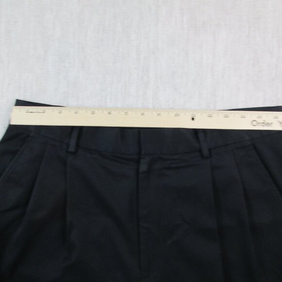 Greg Norman Golf Chino Pants Mens 34x30 Black Pleated Performance Straight Leg - Picture 5 of 8